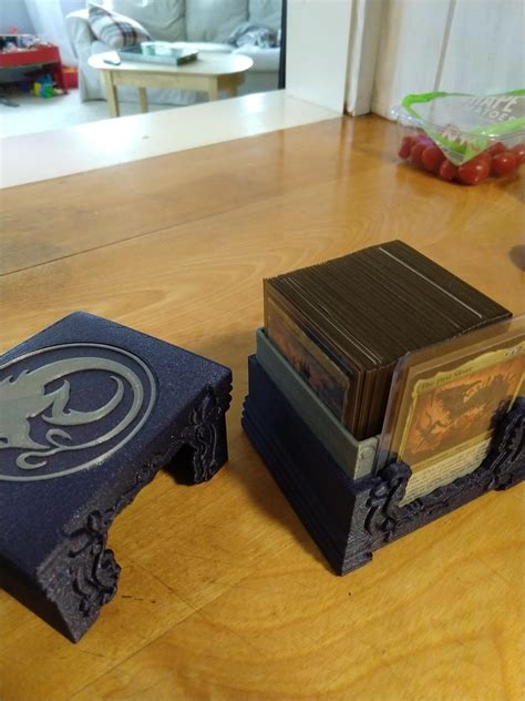 I've Designed Some Metal Deck Boxes That's Perfect For EDH